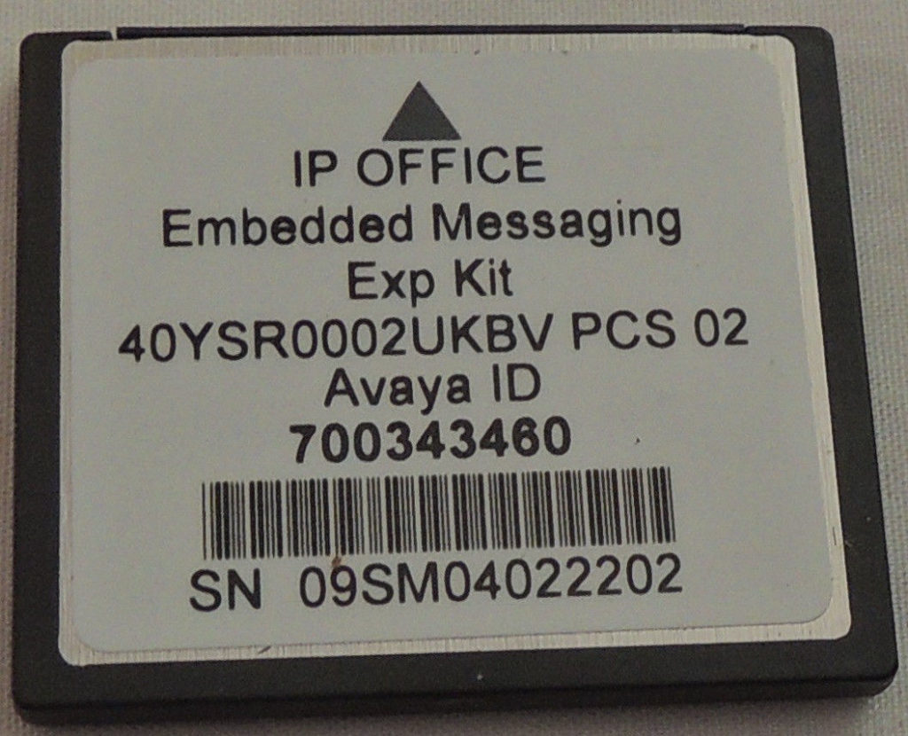 Avaya 406/IP500 V1 embedded voicemail card AKIVA